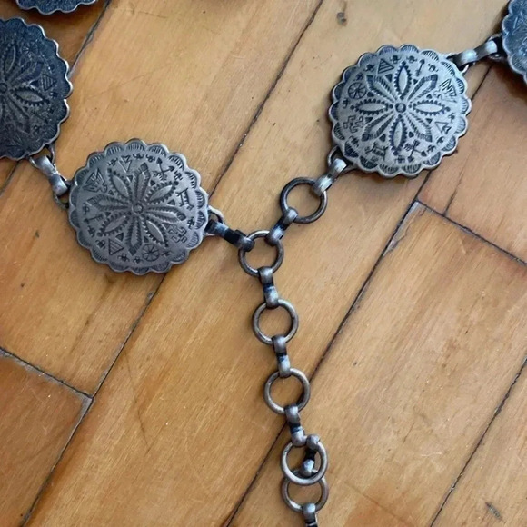 Y2k  concho metal disc belt - Picture 3 of 4